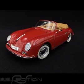 Porsche 356 A Carrera Cabriolet ruby rot 1/18 Schuco 450031600