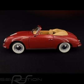 Porsche 356 A Carrera Cabriolet ruby red 1/18 Schuco 450031600