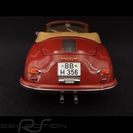 Porsche 356 A Carrera Cabriolet ruby rot 1/18 Schuco 450031600