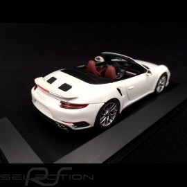 Porsche 991 Turbo S Cabriolet 2016 weiß 1/43 Herpa WAP0201340G