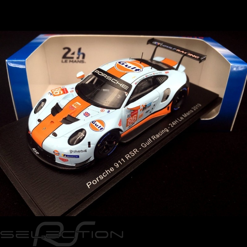 Porsche 911 RSR-19 86 3ème LMGTEAm Class 24 Heures du Mans 2023 Spark 18S933 - Miniatures Autos Porsche 911 RSR-19 86 3ème LMGTEAm Class 24 Heures du Mans 2023 Spark 18S933 - Miniatures Autos
