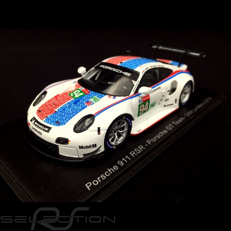 Porsche 911 RSR Le Mans 2019 – Miniature Spark 1/43 – Neuve