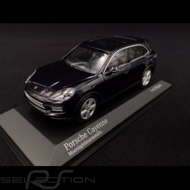 Porsche Cayenne 2017  Mondlichtblau 1/43 Minichamps 410066300