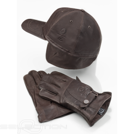 Mercedes Classic Driving gloves Brown leather Mercedes-Benz B66041666 - men