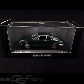 Audi 100 Coupé 1969 Smaragdgrün 1/43 Minichamps 430019129