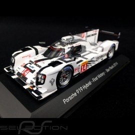 Porsche 919 Hybrid n° 14 Sieger 6h Sao Paulo 2015 1/43 Spark MAP02099415