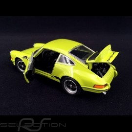 Porsche 911 Carrera RS 2.7 1973 Lime green / black 1/24 Welly MAP02482118