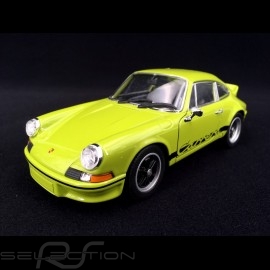 Porsche 911 Carrera RS 2.7 1973 Lime green / black 1/24 Welly MAP02482118