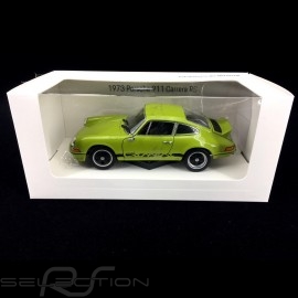 Porsche 911 Carrera RS 2.7 1973 Lime green / black 1/24 Welly MAP02482118