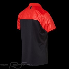 Porsche Design Polo shirt Performance Rot / Schwartz Porsche Design Colourblock Polo - Herren