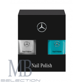 Mercedes Nail varnish Set 2 colours green and Silver by LCN Mercedes-Benz B67996159