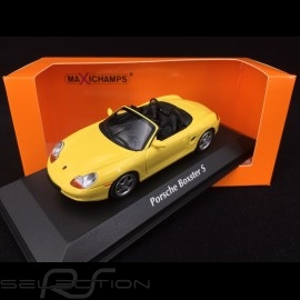 Porsche Boxster S 1999 yellow 1/43 Minichamps 940068030
