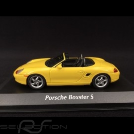 Porsche Boxster S 1999 yellow 1/43 Minichamps 940068030