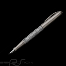 Porsche Design Tec Flex Edelstahl Füllfederhalter P3110