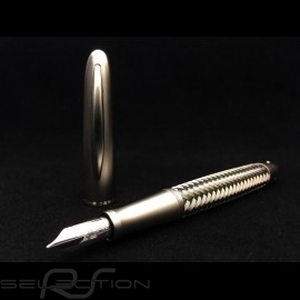 Porsche Design Tec Flex Edelstahl Füllfederhalter P3110