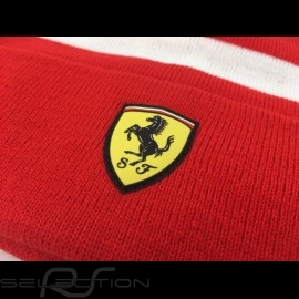Ferrari  Mütze rot /  weißer Streifen