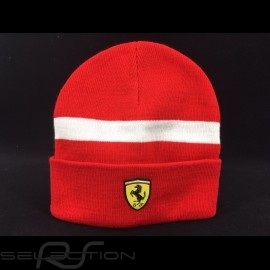Ferrari  Mütze rot /  weißer Streifen