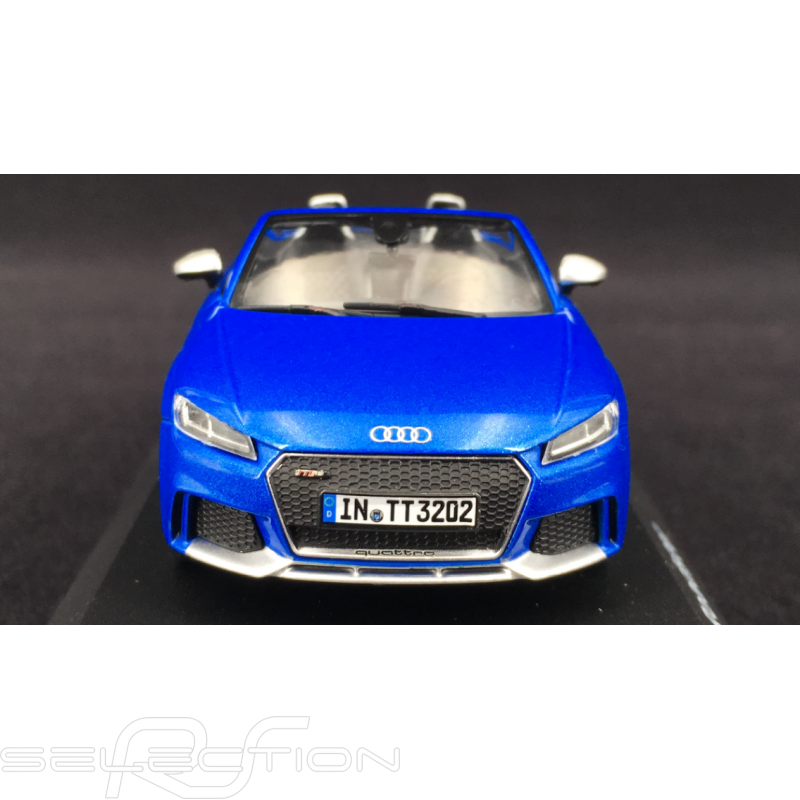 Modèle Réduit Audi TT RS Roadster 1:43 - IScale, Bleu Arabe