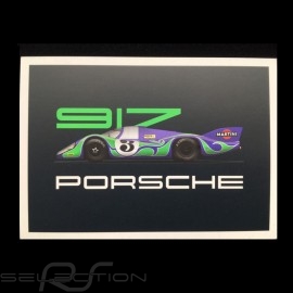 T-shirt Porsche 917 LH n° 3 Martini Racing Collector box Edition n° 18 Porsche WAP671LMRH - Unisex