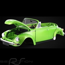 Kit VW Volkswagen Käfer 1303 cabriolet 1976 aus Metall viperngrünm 1/8