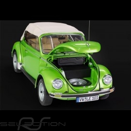 Kit VW Volkswagen Käfer 1303 cabriolet 1976 aus Metall viperngrünm 1/8