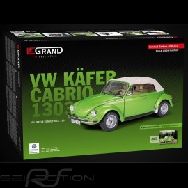Kit VW Volkswagen Käfer 1303 cabriolet 1976 aus Metall viperngrünm 1/8