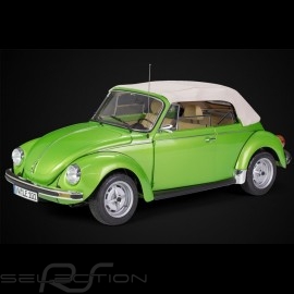 Kit VW Volkswagen Käfer 1303 cabriolet 1976 aus Metall viperngrünm 1/8
