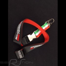 Keyring Ferrari strap black