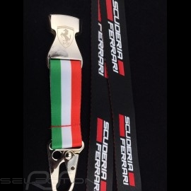 Keyring Ferrari strap black