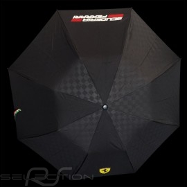 Ferrari Umbrella carbon pattern black