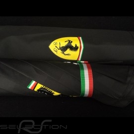 Ferrari Regenschirm Kohlefaser-Muster Schwarz