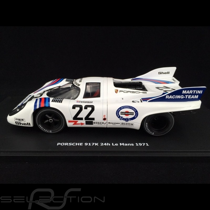 Porsche 917 K n° 22 Martini Racing Winner 24h du Mans 1971 1/43 Brumm R220