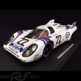 Porsche 917 K n° 22 Martini Racing Sieger 24h du Mans 1971 1/43 Brumm R220