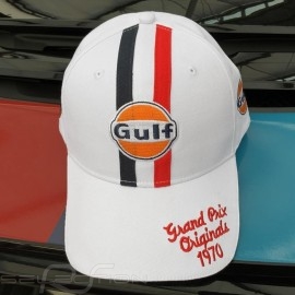 Cap Gulf Vintage Grand Prix 1970 White / blue / red