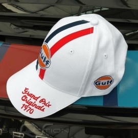 Cap Gulf Vintage Grand Prix 1970 White / blue / red