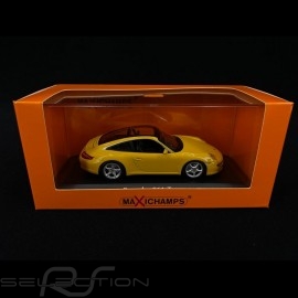 Porsche 911 typ 997 Targa 2006 gelb 1/43 Minichamps 940066161
