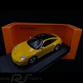 Porsche 911 typ 997 Targa 2006 gelb 1/43 Minichamps 940066161