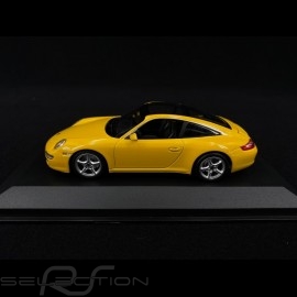 Porsche 911 typ 997 Targa 2006 gelb 1/43 Minichamps 940066161