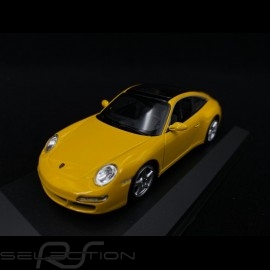 Porsche 911 typ 997 Targa 2006 gelb 1/43 Minichamps 940066161