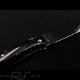 Taschenmesser "Das Coupé Laguiole" Büffelhorn hergestellt mit teilen eines Porsche 10cm Laguiole L0512P2I