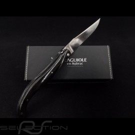 Taschenmesser "Das Coupé Laguiole" Büffelhorn hergestellt mit teilen eines Porsche 10cm Laguiole L0512P2I