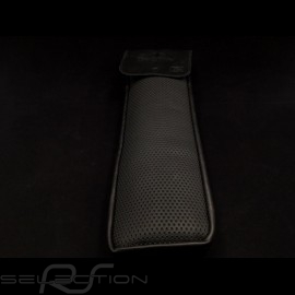 Original Porsche dashboard vinyl fabric / Black Recaro leather bag with flap - first aid kit included