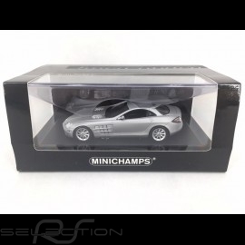 Mercedes-Benz SLR McLaren 2004 argent silver silber 1/43 Minichamps 436033021