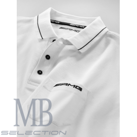 Mercedes Poloshirt AMG Merzerisierte Weiß Mercedes-Benz B66953655 - Herren