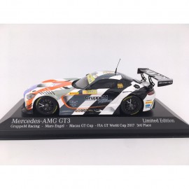 Mercedes-Benz AMG GT-3 n° 999 GruppeM Racing FIA GT World Cup 2017 1/43 Minichamps 447173999