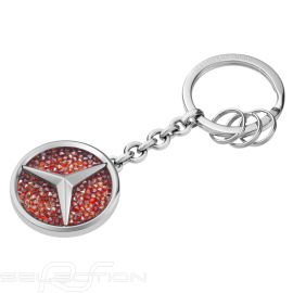 Porte-clés keyring schlüsselanhänger Mercedes St. Tropez Swarovski rouge red rot Mercedes-Benz B66959999