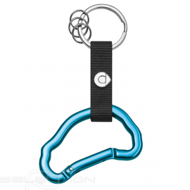 Smart keyring pictogram aluminium blue Mercedes-Benz B67993592