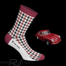 4 pairs 911 Pepita Socks Recaro Heritage 1963 -1973 Boxset - Unisex
