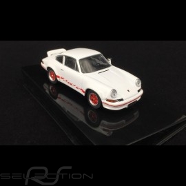 Porsche 911 Carrera RS 2.7 1973 white / red 1/43 IXO CLC321N