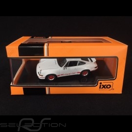 Porsche 911 Carrera RS 2.7 1973 white / red 1/43 IXO CLC321N